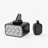 AliExpress Wireless Remote Hoisting Bike Headlight 1800 Lumens Lifting Front Head Lamp Aluminum Alloy CYCLAMI CYC1800 For Road MTB Mountain