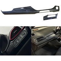 2PCS Carbon Fiber Style Car Interior Center Console Dashboard Trim Headlight Button Cover For Hyundai i30 N i30 Right Hand Drive