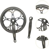 AliExpress NONE Bike Crankset City Folding Bicycle Crankset High Strength Easy Installation Bicycle Crank Set Parts for Mountain Road Bike