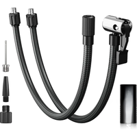 AliExpress NONE LEXIN-P4/P5 Inflatable Pump Extension Hose Clip-On Connector High-Pressure Tube Car Motorcycle Bicycle Maintenance Accessories