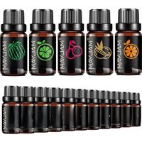 MAYJAM 10ML Fruit Fragrance Oil Lime Apple Mango Passion Fruit Strawberry Watermelon Cherry Coconut Lemon Sweet Orange 1pcs Oil