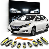 ZITWO LED Interior Dome Trunk Light Bulb Kit For Nissan Leaf ZE0 ZE1 2010- 2013 2014 - 2018 2019 2020 2021 2022 2023 Accessories