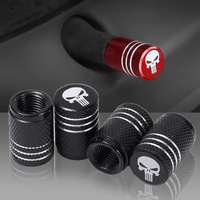 AliExpress 4pcs Skull Pattern Tire Valve Caps Decor Car Motorcycle Bike Aluminum Alloy Dustproof Cover Wheel Tyre Stem Valve Cap