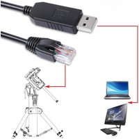 Skywatcher HEQ5 Pro EQ5 Pro EQ6R AZ-EQ6 GT Mount to PC EQMOD EQDir Hand Controller Cable