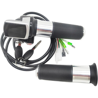 AliExpress 36V/48V Speed Cruise Throttle ebike with Battery Power LCD Display Switch Handlebar Grips for Electric Bike/Scooter/ebike