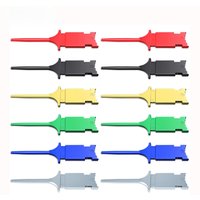 Cleqee P5013 Mini Grabber SMD IC Test Hook Clip Connect DuPont Female Jumper Leads Without Soldering For Logic Analyzers