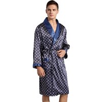 7XL Robe 1PCS OR Shorts 1PCS Two-Piece Bathrobe Pants OR 2 PCS Shorts Pajama Set Men Kimono Silk Satin Men Robes Sleepwear Set