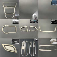 For Buick Encore OPEL VAUXHALL MOKKA 2013-2016 Car Styling Interior Panel Kit Decorative Sticker Cover Trim Auto Accessories