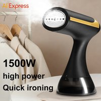 Professional Handheld Garment Steamer 350ml Water Tank 130°C Hot Steam Quick Heat-up Wrinkles Remover for Shirts Dresses Suits