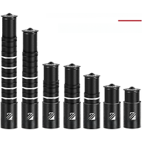 AliExpress BUCKLOS Bike Handlebar Stem Height Extender Aluminum Alloy Handlebar Rise Up Adapter Fork Stem Extension Bicycle Accessories