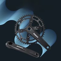 AliExpress KEOS DECKAS Road Bicycle Hollowtech Crankset 7- 12 speeds 110BCD Chainring 165/170MM Crank Aluminum Alloy Cycling Parts