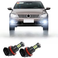 LED Car Front Fog Light Lamps Bulb For VW Volkswagen CC 2010 2011 2012 2013 2014 2015 2016 2017 2018 Auto Accessory