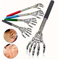 Portable Extendable Back Scratcher Stainless Steel Telescoping Back Scratcher for Both Human and Pets Extendable Back Massager