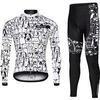 AliExpress MIEYCO Long Cycling Jersey Suit for Men, Bicycle Accessories, Moisture Wicking, Road Bike Outfit, Breathable Sweat Wicking, Sweatpants,