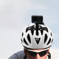 for GoPro 13 12 DJI Adjustable Bicycle Helmet Headband Holder Strap for Insta360 X3 X4 Bracket Adapter Action Cameras Accessory