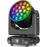 LeLeght 19x20W RGBW LED Focusing Moving Head Stage Light 1-25Hz Strobe DMX512 Voice Control For Concert Bar Stage Lighting image 3