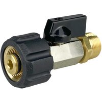 High Pressure Wash M22 Swivel Connnector With Ball Valve Switch On/off Function For Water Outlet Or Wash Gun