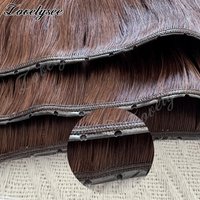 24 Inch Butterfly Weft Hair Extensions PU Hole Weft Real Hair Invisible Double Sided Genius Weft Add Volume 100G/Pack