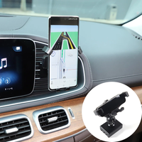 For Mercedes-Benz GLE GLS W167 X167 2020-2023 Aluminum Alloy Car Navigation Screen Right Side GPS Navigation Mobile Phone Holder