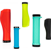 AliExpress ZTTO MTB Dual Lock Bicycle Grips Soft Rubber No-Slip Mountain Bike Handlebar Grip Tighten Locking Ring With Bar End