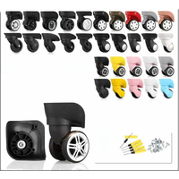 Trolley wheels travel luggage luggage wheels wheels mute wheels universal replacement mute 20 inch 28 inch