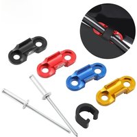 AliExpress MUQZI Bicycle Cable Guide MTB Road Folding Bike Shift Brake Housing Hose Guide Clamps Frame C-Clips Clamp Adapter