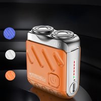 Electric Shaver Mini Portable Electric Shaver Waterproof Type-c Rechargeable Travel Rotary Razor Beard Trimmer rasierer men 면도기
