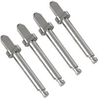 4Pcs Dental Mandrel CA 2.35mm Stainless Steel RA Shank Rotary Tool Handle for Silicone Composite Polisher Low Speed Handpiece