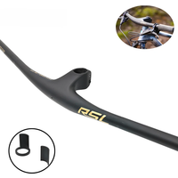 AliExpress RSL Integrated Full Carbon MTB Handlebar Cockpit 13° 70/80/90mm,750mm Lengths For Mountain Bike Bar Lightweight Carbon Fiber