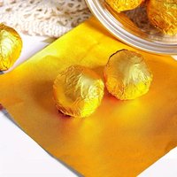 100Pcs-Chocolate Candies Wrapping Tin Paper DIY Baking Food Package Aluminum Foil Gifts Decoration Paper