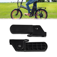 AliExpress SPORTARC 1Pcs 7CM/5CM Electric Moped Front Pedal Scooter Front Foldable Pedal Leg Support Pad Foldable Front Foot Pedal For Electric Bike