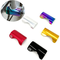 AliExpress NONE Litepro Folding Bike Protective Stickers For Brompton 68mm Bottom Bracket Protector Aluminum Alloy Protection Shell 5 Color