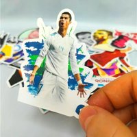 AliExpress NONE Madrid Football Stickers Vinyl Decal Real Waterproof Gift Skateboard Luggage Bicycle Phone Laptop Notebook Car Sticker No Repeat