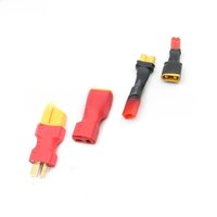 2PCS Sparkhobby XT60 To T Plug XT30 To JST(Female To Male or Male To Female) Adapter Battery Charging Cable for RC Airplans