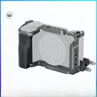 SmallRig ZV-E10 II Cage with Silicone Handle, HawkLock Quick Release Cage Kit for Sony ZV-E10 II, with Quick Release Plate -4949