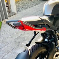 Motorcycle Accessories For Trident 660 2021-2024 Rear Seat Grab Bar Handles Seat Hand Armrest Handle Rail luggage Rack