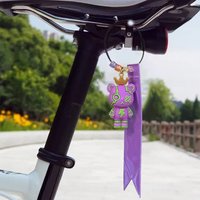 AliExpress NONE Bicycle Decoration Luminous Crown Bear Reflective Pendant Creative Personality Riding Equipment Boys Accessories Car Decoration