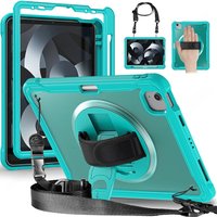 Heavy Duty Case for iPad Pro 11 Inch M1 M2 iPad A16 11th Case IPad7 8 9th 10.2 10th Air4 5 10.9 5/ 6th 9.7 Cover Shoulder Strap
