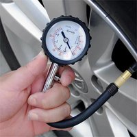 AliExpress NONE 100Psi Car Tyre Air Pressure Tester High-precision Long Tube Tire Gauge Meter For Auto Motorcycle Truck Bike Measurement Tools