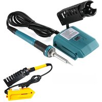 60W Soldering Iron 936 Tip 500 ℃ Heat Fast Charge Wireless Portable Repair Welder For 20V Makita Dewei Battery Microelectronics