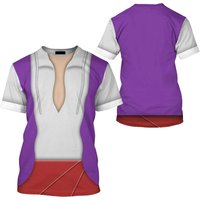 2026 Summer New Style 3D Printed Aladdin Funny T-Shirt Men Women children cosplay Short Sleeve