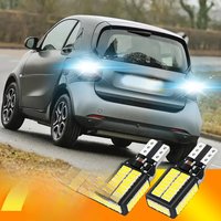 2pcs LED Backup Light Bulb Reverse Lamp W16W T15 921 912 Diode Canbus No Error For Smart Fortwo MK3 453 2015-2019 Forfour MK2