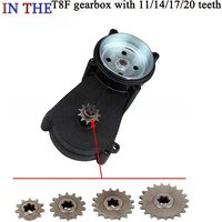 AliExpress NONE Motorcycle T8F 11/14/17/20T teeth Transmission Reduction Gear Box For 47cc49cc Mini Motor Pocket Bike 2 stroke engine parts liya