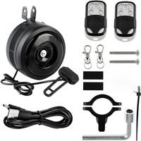 AliExpress XC USHIO 125db USB Recharged Bicycle Electric Bell Motorcycle Scooter Electric Bike Horn Safe Anti-theft Alarm Bell Super Loud 1300mAH