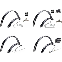 AliExpress NONE Bike Front Rear Fenders 26 inch Wheel Protector Sturdy Bike Mudguards for Road Bikes Riding Bicycling Accessories Outdoor