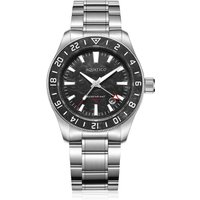 Sea Star GMT Black Carbon Fiber Dial and Bezel Inlay
