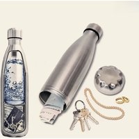 Hilo 750 ml diversion Water bottle Portable water bottle Money Bonus key chain box safe hiding place