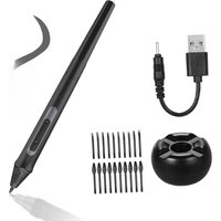 BOSTO Rechargeable Pen Digital Pen 8192 Levels Pressure Stylus Pen for BOSTO 13HD/16HD/16HDK/16HDT/22UX