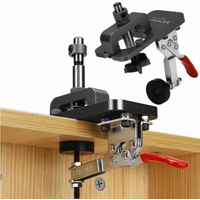 35mm Concealed Hinge Jig Accurate Locking Hinge Drilling Jig Hole Guide Hole Puncher Locator Tools for Door Cabinets Hinges