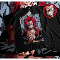 Unbreakable Hero Anime Unisex Tshirt Japanese Manga Style 2020s Era Apparel Otaku Gift JapanInspired Hardening Power Heroic